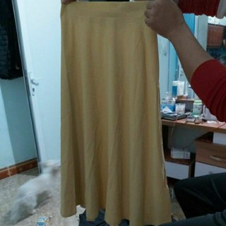 Chân váy xoè dài chất lụa Quảng Châu