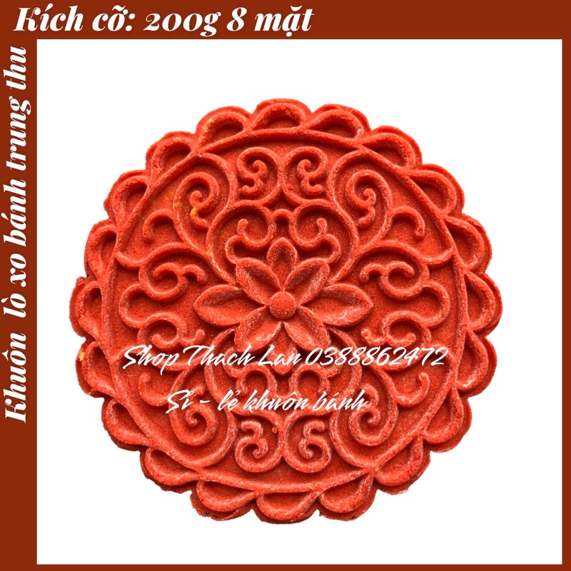 Khuôn lò xo 200g 8 mặt vân chùa