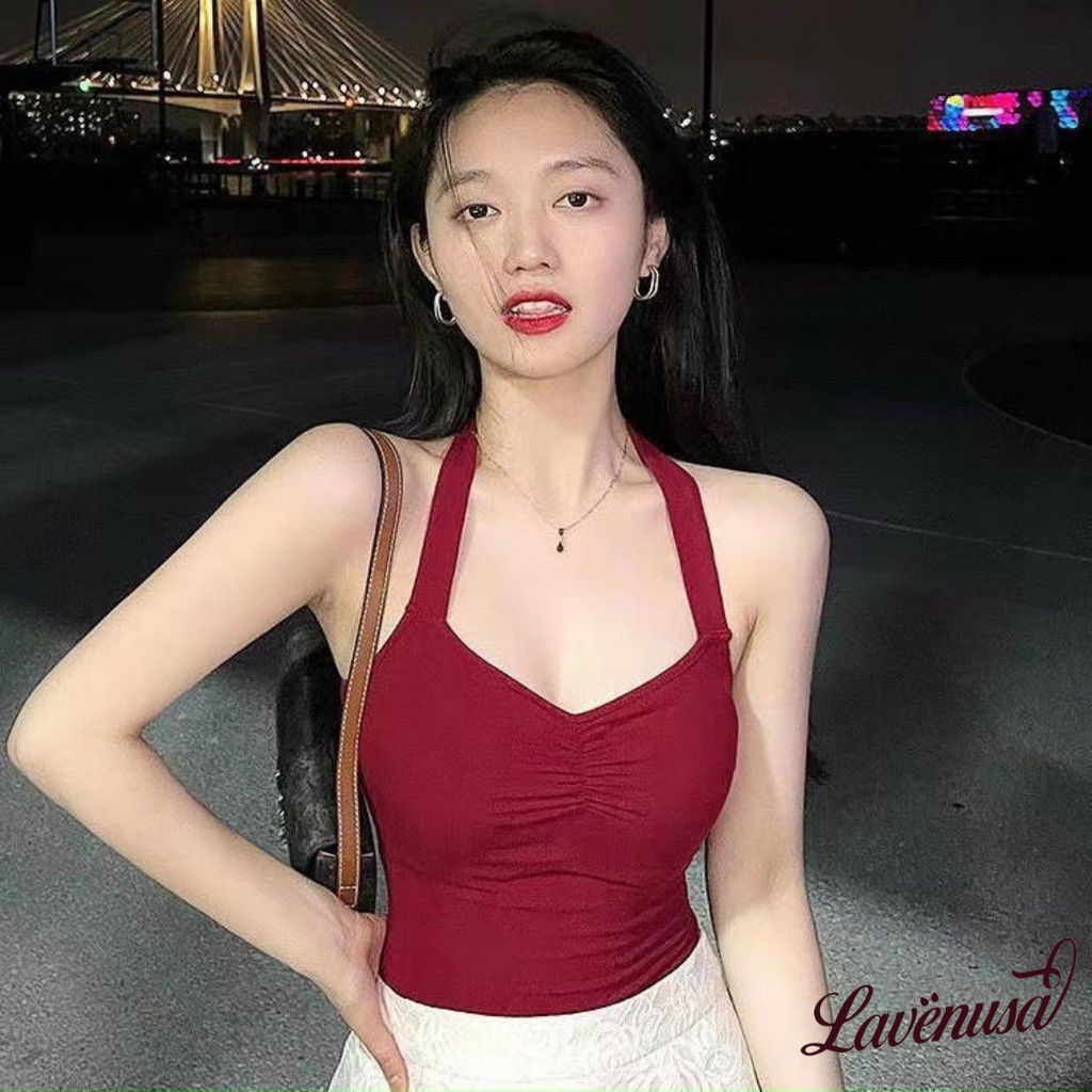 Áo yếm nữ nhún dáng ôm co giãn gợi cảm quyến rũ freesize LAVENUSA AL60