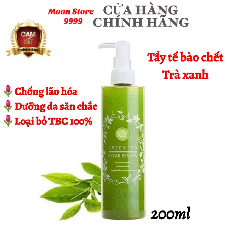 [Chính Hãng] Tẩy Da Chết Trà Xanh SANTA MARCHE GREEN TEA CLEAR PEELING Nhật Bản