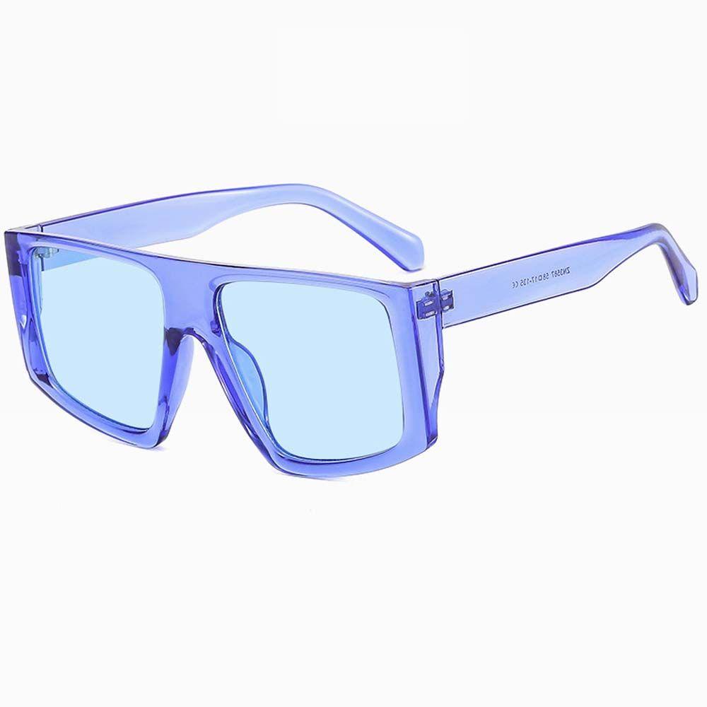 Kính Mát Vuông Oversized WMES15H Họa Tiết Da Báo Thời Trang Dành Cho Nam