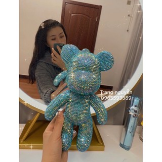 Tượng bearbrick đính đá (tự đính siêu hot)