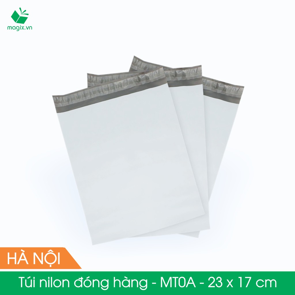 MT0A - 23x17 cm - 200 túi nilon 2 lớp đóng hàng thay thùng hộp carton