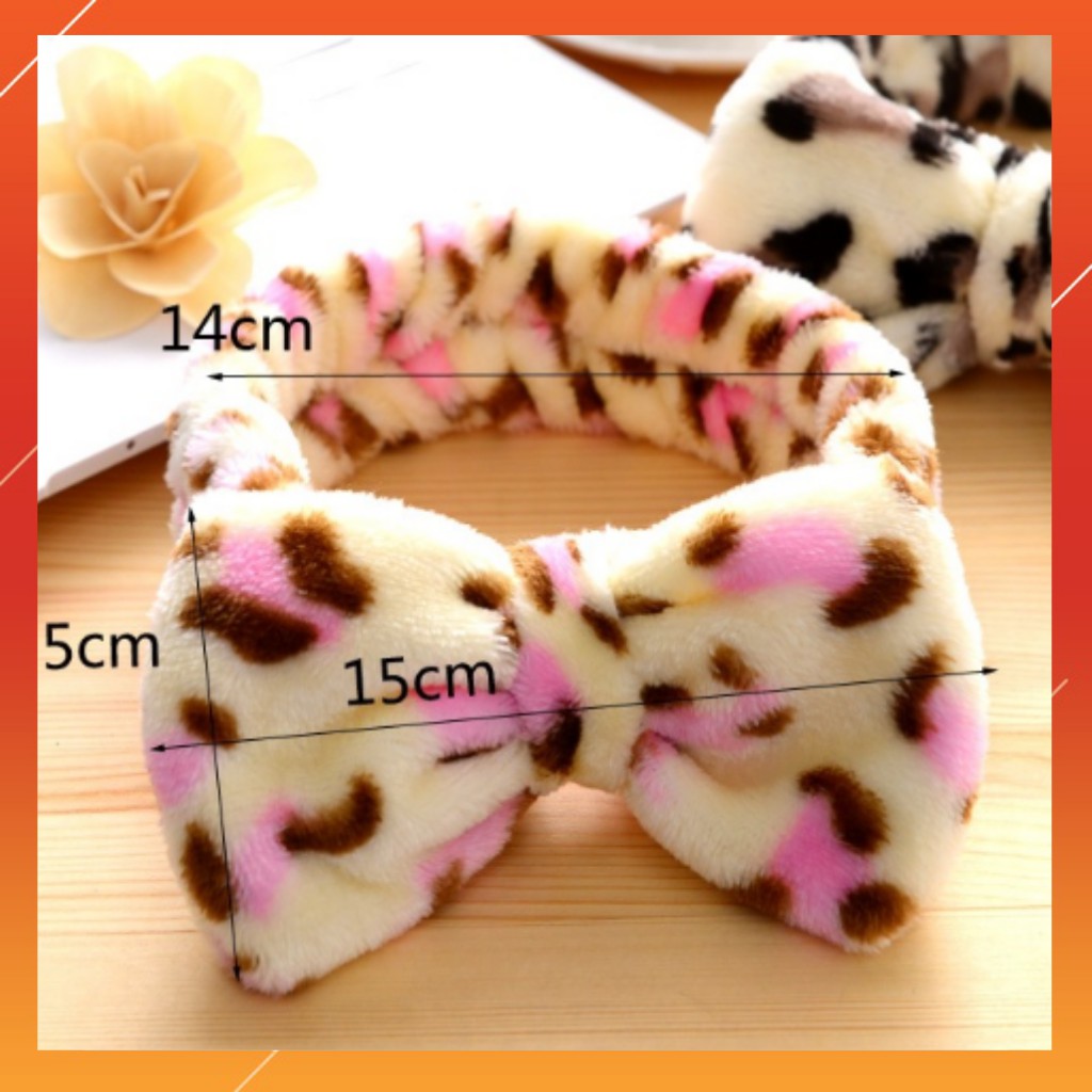 Băng đô rửa mặt lông nhung mềm mịn &lt;3 FREESHIP &lt;3 băng đô turban