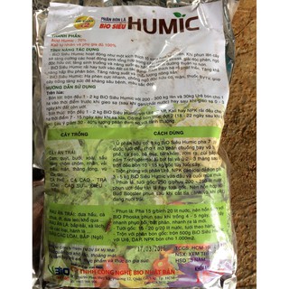 HUMIC BIO NHẬT BẢN - PHÂN BÓN ĐẬM ĐẶC CAO CẤP