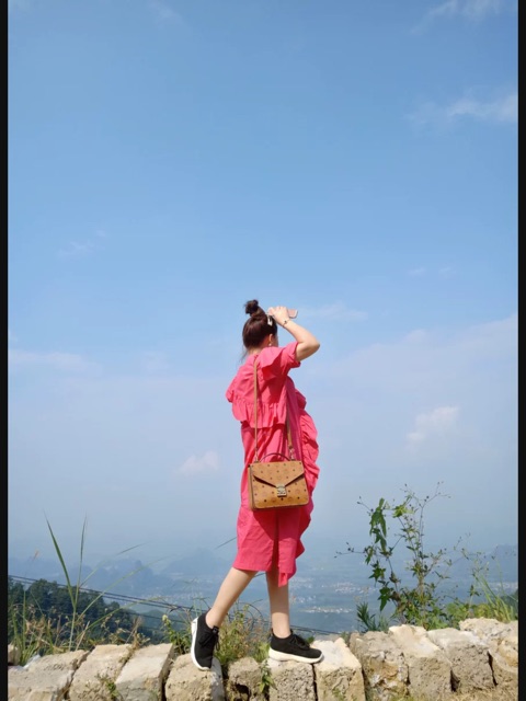 Đầm bèo hồng VINTAGE