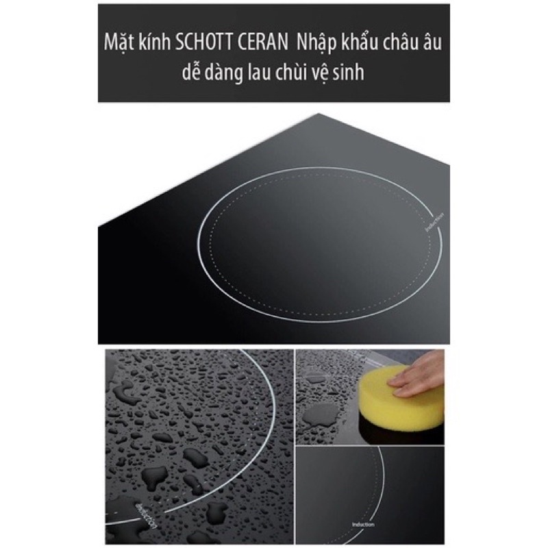 BẾP ĐÔI TỪ KẾT HỢP HỒNG NGOẠI KTV KV-03 Hàng chính hãng