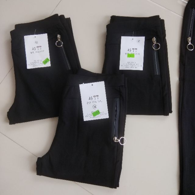 Quần Legging Chất UMI Hàn Khóa Hông_Kim Anh Shop