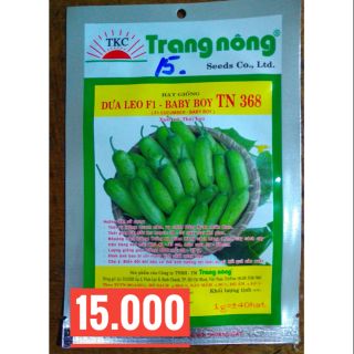 Hạt giống dưa leo f1 - baby boy tn 368