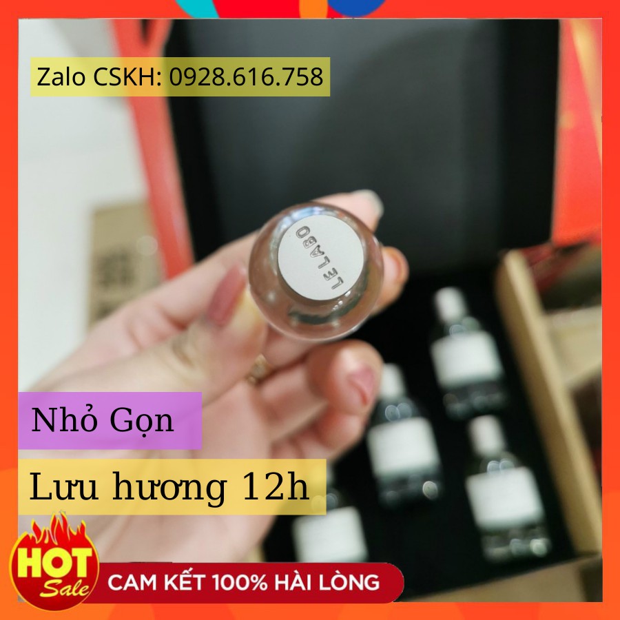 Set Nước Hoa Le Labo mini 10ml 5 Mùi 10, 29, 31, 33, 46 Sang Trọng Cực Thơm | Thế Giới Skin Care