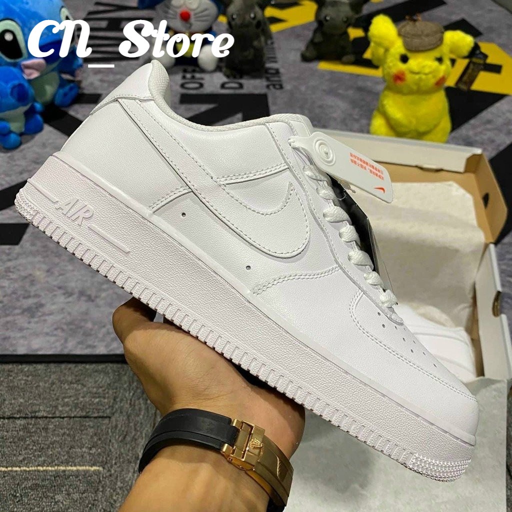 Giày AF1, giày sneaker nam nữ trắng thời trang hot trend | BigBuy360 - bigbuy360.vn