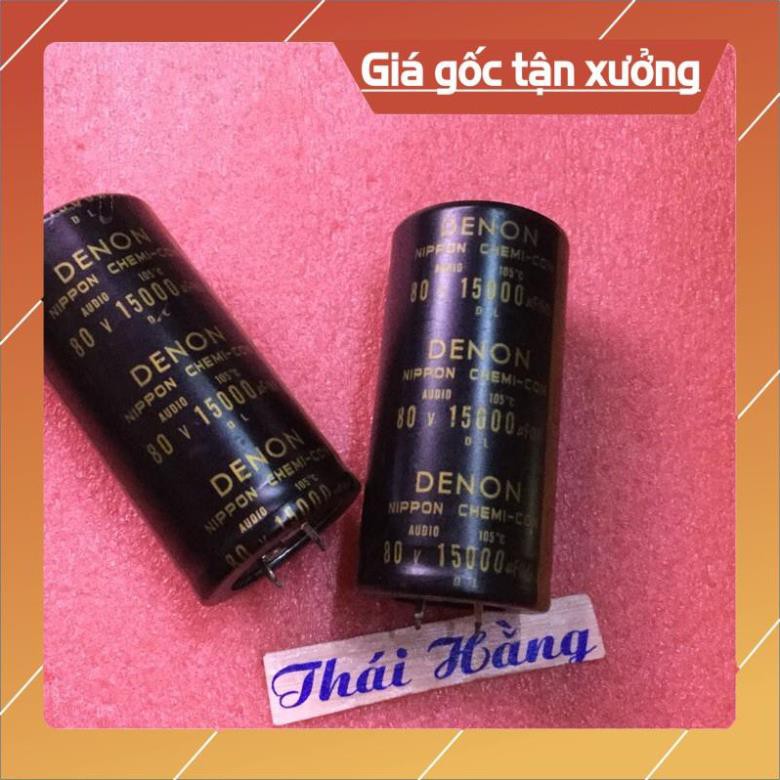 . Tụ lọc nguồn 15.000/80 v giá 2 chiếc ..