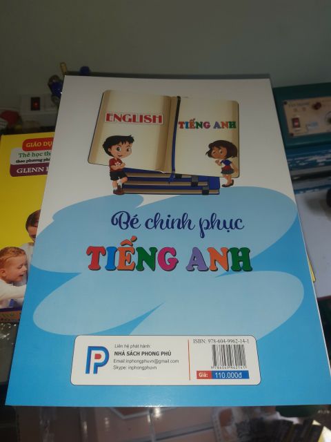 CHINH PHỤC TIẾNG ANH CHO BÉ 3 - 6 TUỔI