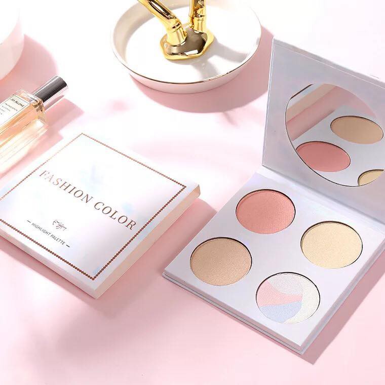 Bắt sáng Highlight Bắt Sáng WOLEDAN BEAUTY 4 Ô