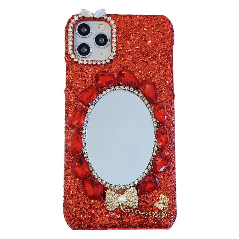 Ốp Điện Thoại Đính Đá Lấp Lánh Cho iphone 15 14 13 12 6 6s 7 8 plus x xs max xr 11 pro max 12