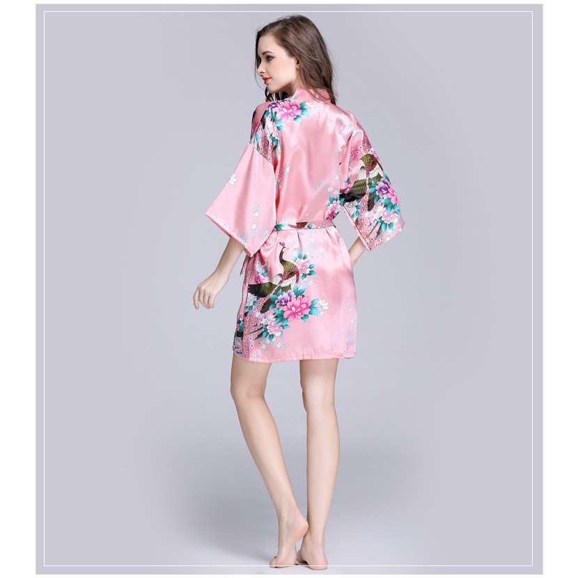Áo choàng kimono lụa sang chảnh, dáng dài xinh xắn ( DÁNG DÀI)...