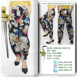Q96 - Quần Alibaba Chiếc Lá - Size: S~5XL