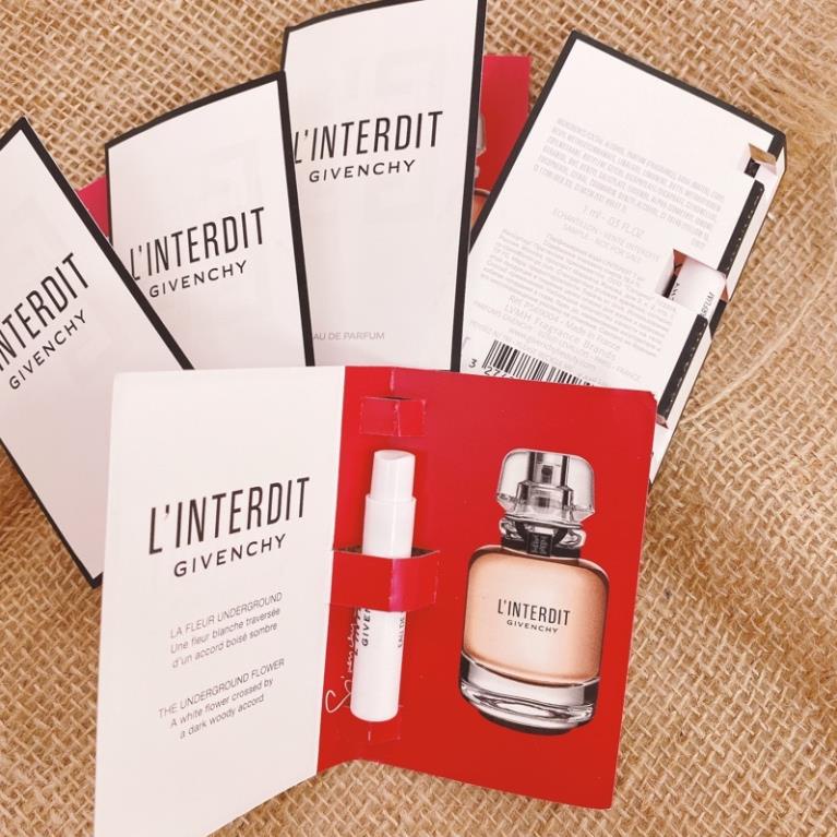Vial Nước Hoa GIVENCHY L'INTERDIT EDP Intense 1ml