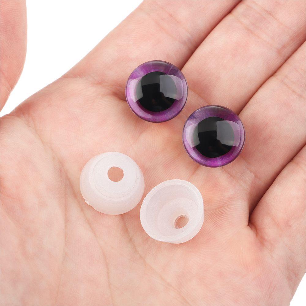 Mắt Nhựa 14 / 16 / 18 / 20 / 25mm Tự Làm Búp Bê Nhồi Bông