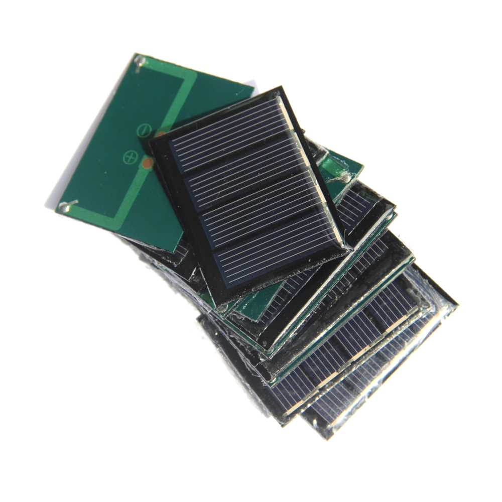 Tấm Pin Năng Lượng Mặt Trời Mini 2v 115ma 0.23w Kích Thước 50x38mm Diy