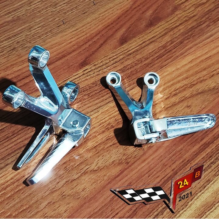 BỘ GÁC CHÂN NHÔM RAIDER CHO XE EXCITER + KÈM PAT M2