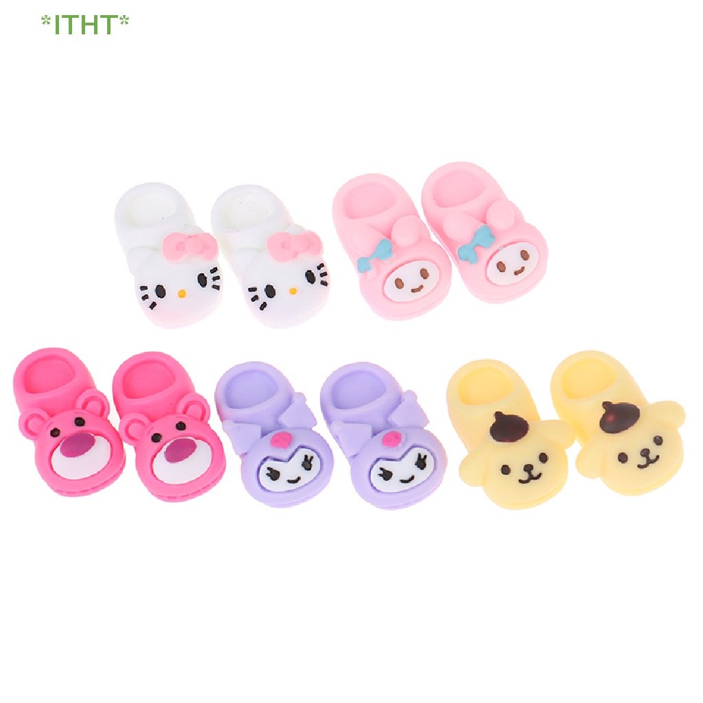 1 Đôi Dép Đi Trong Nhà Búp Bê Tỉ Lệ 1: 12 Mới