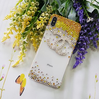 [IB DÒNG ĐT]Ốp lưng handmade đính đá thời trang đủ màu