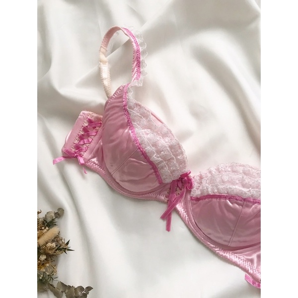 Áo ngực hồng vintage 2hand