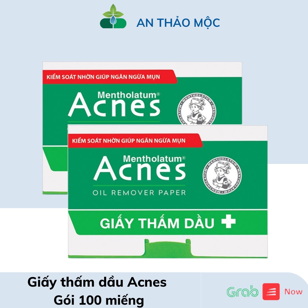 Gói giấy thấm dầu Acnes ngăn ngừa mồ hôi,da sạch hết bóng nhờn.anthaomoc