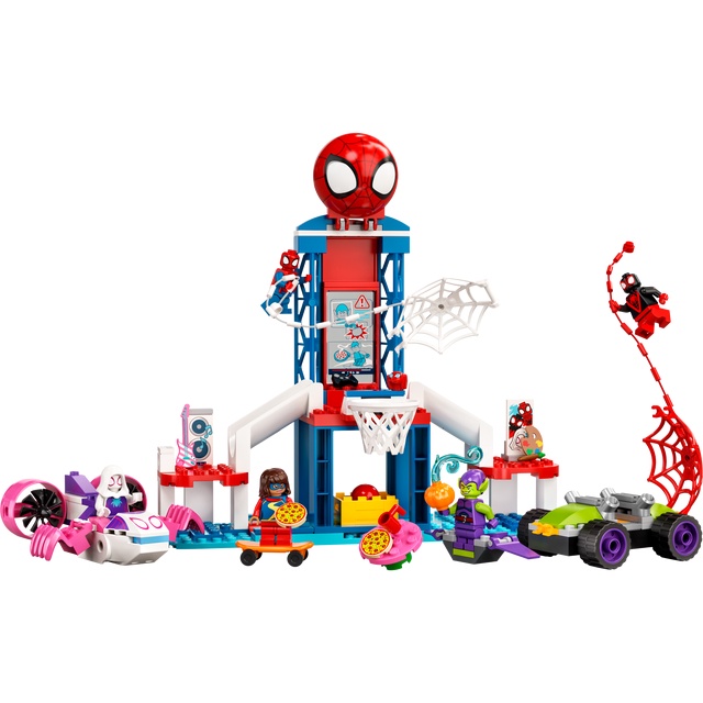 Đồ chơi lắp ráp mô hình LEGO Spider-Man Webquarters Hangout - Căn cứ bí mật của người nhận 10784