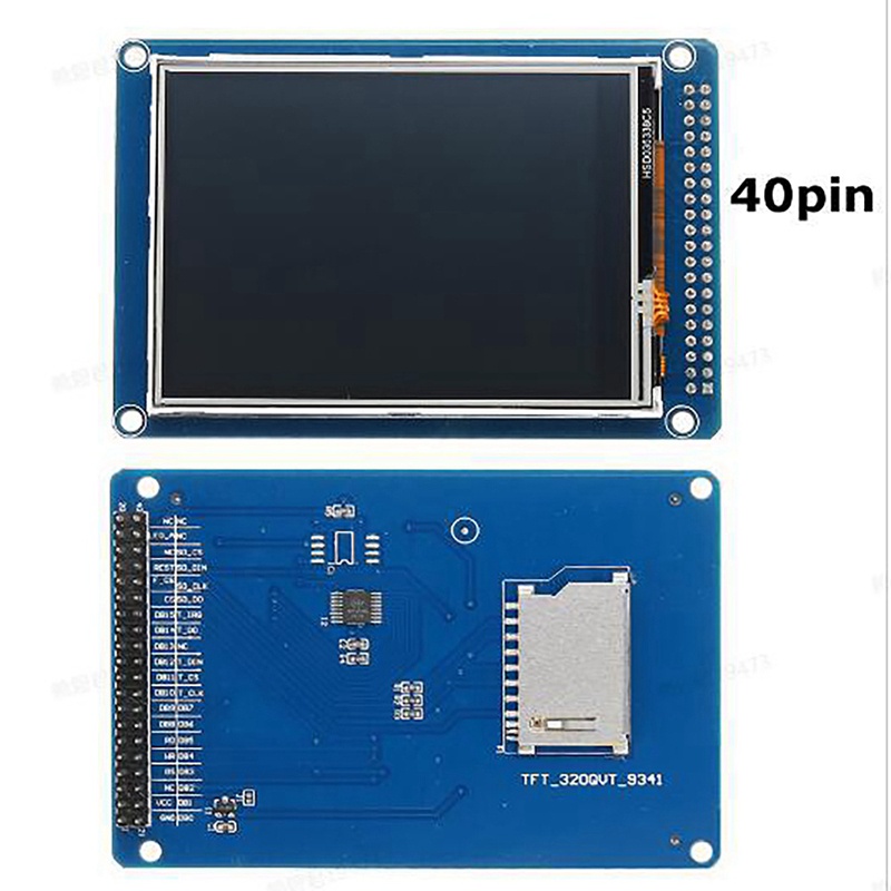 COD 3.2 Inch Contact LCD Screen Panel ILI9341 40-Pin 240X320 TFT LCD Screen Color Screen ule