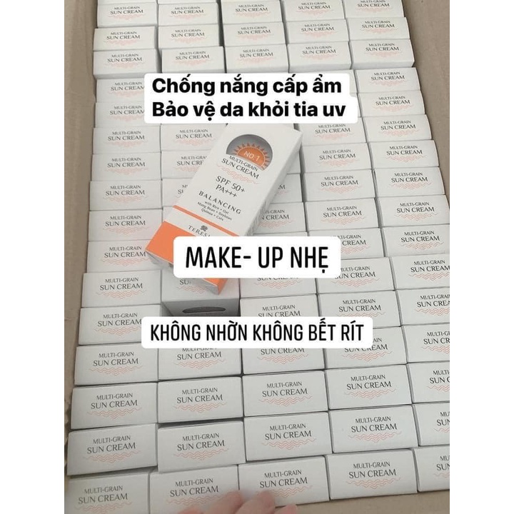 Kem chống nắng Teresia Multi Grain Sun Cream SPF50+PA+++ 50g