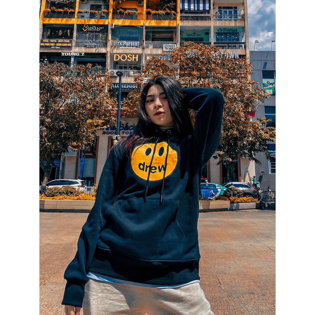 Áo Hoodie Drew Form Rộng Unisex Nam Nữ | BigBuy360 - bigbuy360.vn