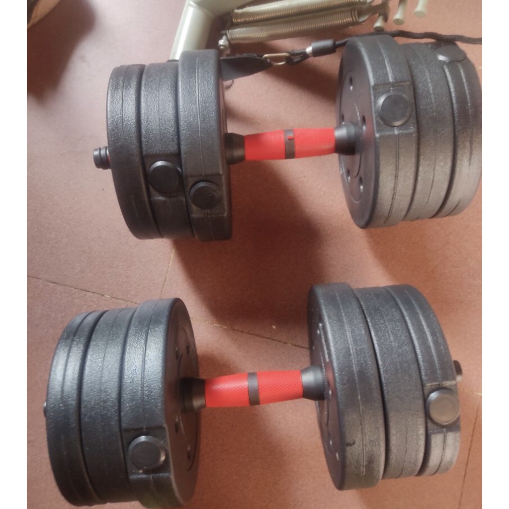 Tạ tay Bộ 40kg,Bộ Bánh tạ tập gym tạ tập tay đẩy kết hợp,tạ nam nữ tập gym tập thon tay