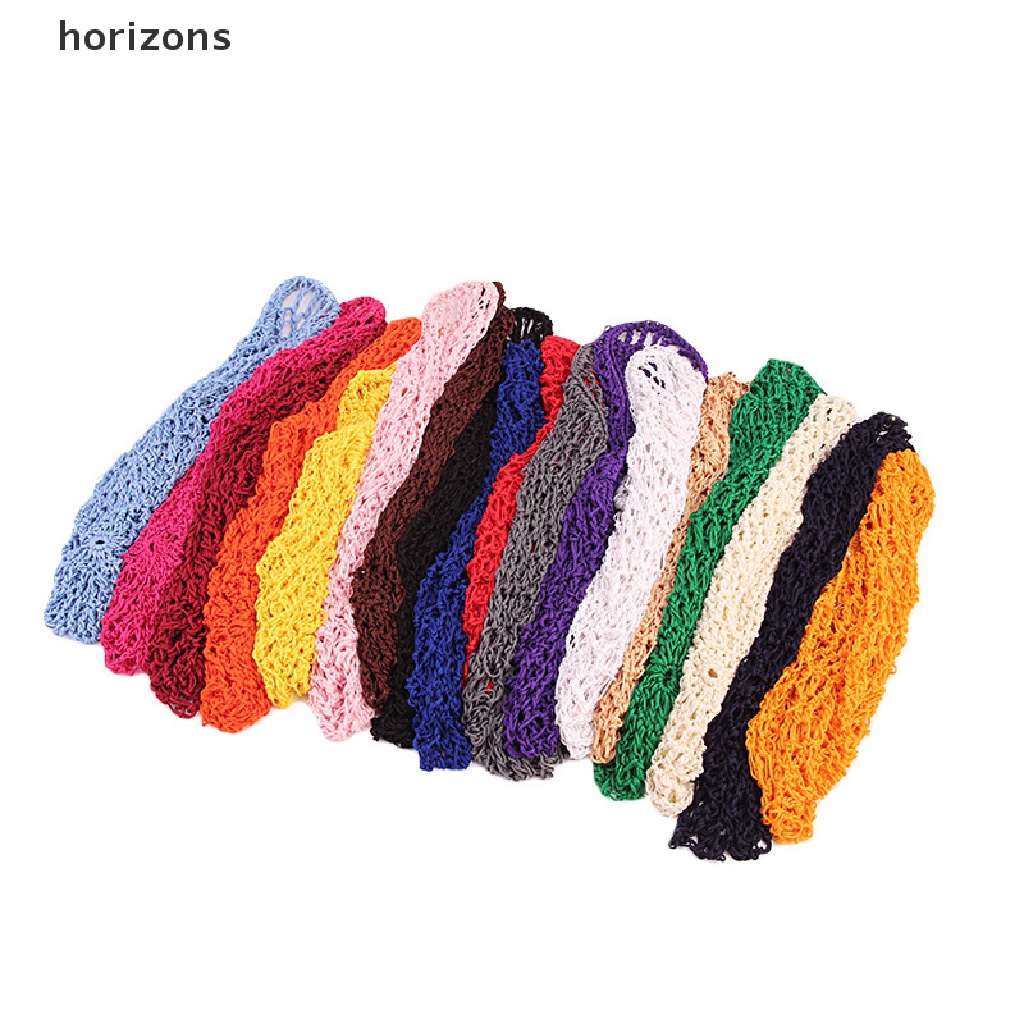 [horizons] Mũ Lưới Trùm Đầu Màu Trơn Khi Ngủ Cho Nữ