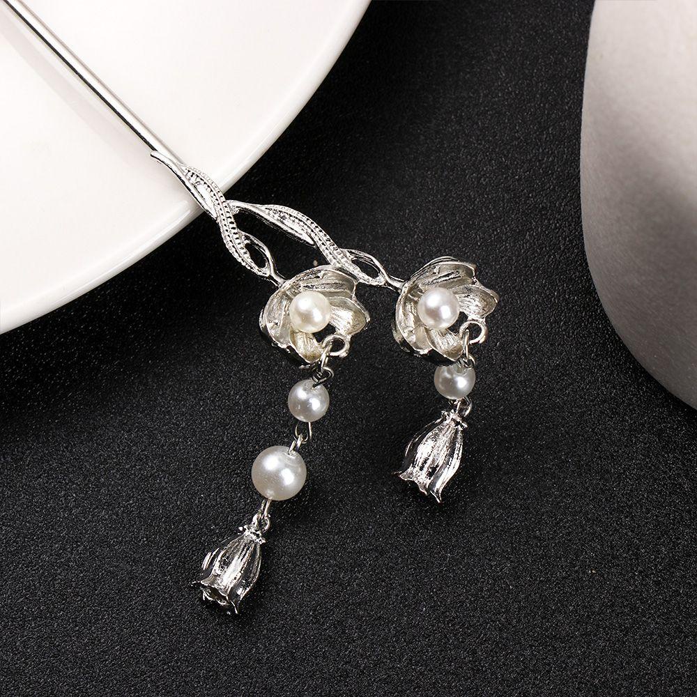 SUMU Kẹp Tóc Hoa Đính Ngọc Trai