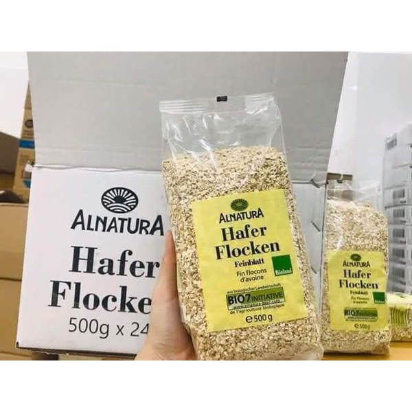 Yến mạch cán vỡ Hafer Flocken 500gr 5 phút ăn liền