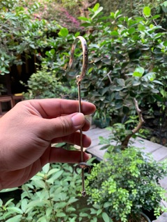 Móc Khuyên Triện Tầu ( Đồng Bạch )