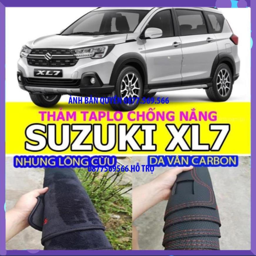 THAM TAPLO DA VÂN SUZUKI XL7 THẢM TRẢI LÓT TAPLO CAO CẤP 3 LỚP CHỐNG TRƯỢT CHỊU NHIỆT XE HƠI BAO HÀI LÒNG