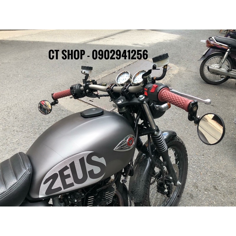 GƯƠNG CHIẾU HẬU TRÒN GẬP CAFER RACE