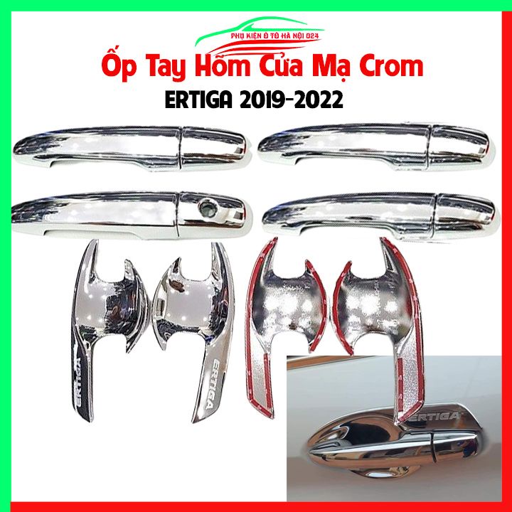 Ốp tay hõm cửa mạ crom Ertiga 2019-2022