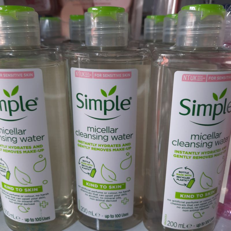 nước tẩy trang simple 200ml