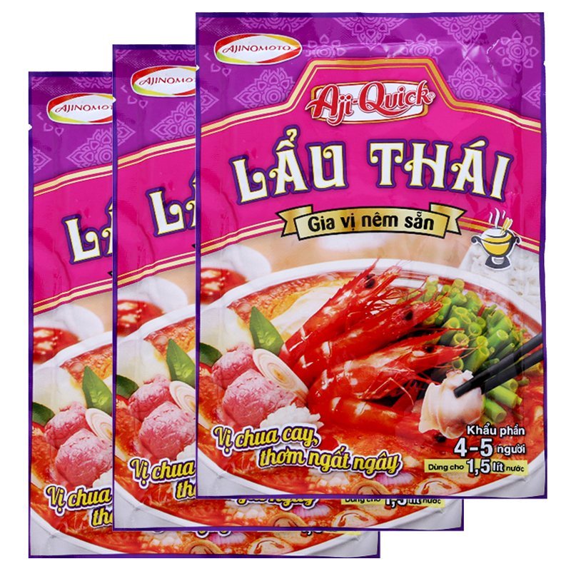 Gói 55G Gia Vị Nêm Sẵn Lẩu Thái Aji - Quick