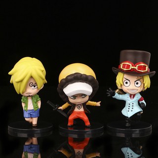 Set 6 nhân vật OnePiece ( Luffy, Zoro, Nami, Sanji, Sabo, Law )- OnePiece