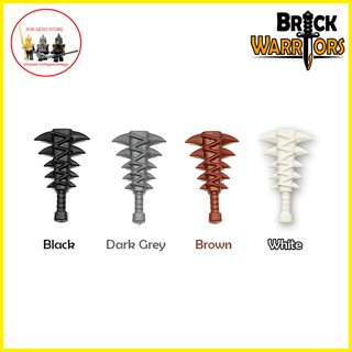 Brickwarriors phụ kiện lego vũ khí kiếm xương cổ đại LizardMan Sword