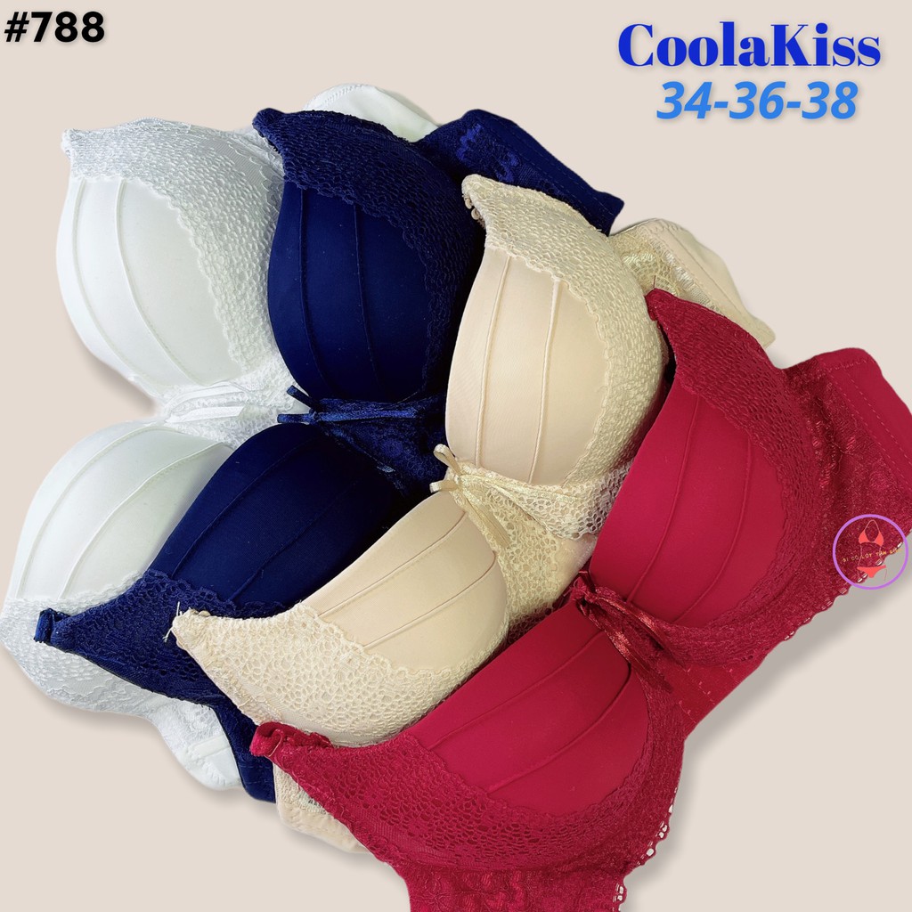 Áo ngực CoolaKiss mút mỏng có gọng phối ren đẹp xuất sắc