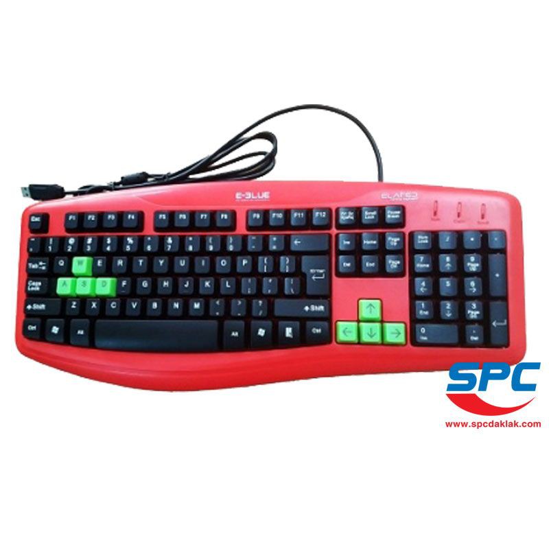 Bàn phím E-BLUE EKM046BK (Đen/Đỏ)