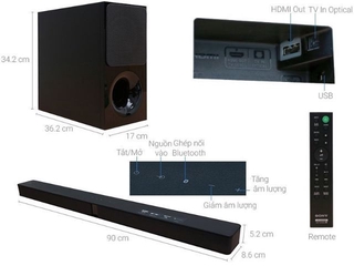 Loa sony HT_CT290/BM 300W