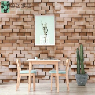 10 mét giấy dán tường sẵn keo 3D giả gạch
