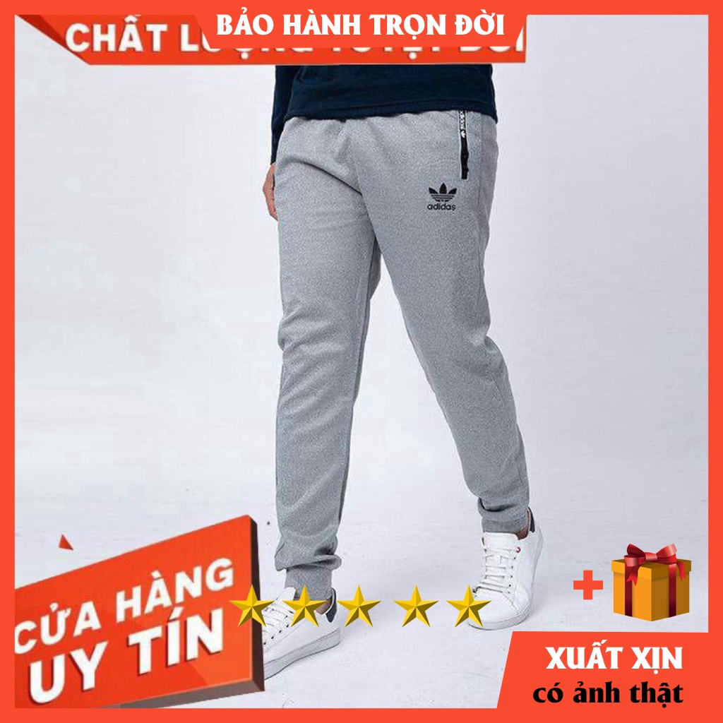 Quần thể thao khóa kéo in chữ Das BẢO HÀNH TRỌN ĐỜI